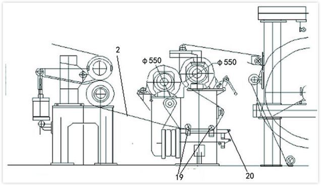 干燥部浸渍施胶装置
